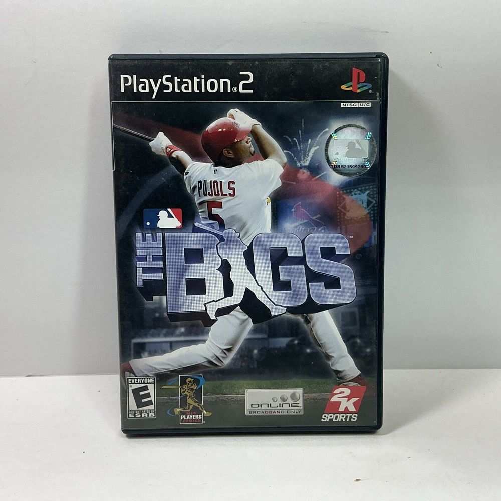 The Bigs PS2 Baseball (Sony PlayStation 2, 2007) Complete